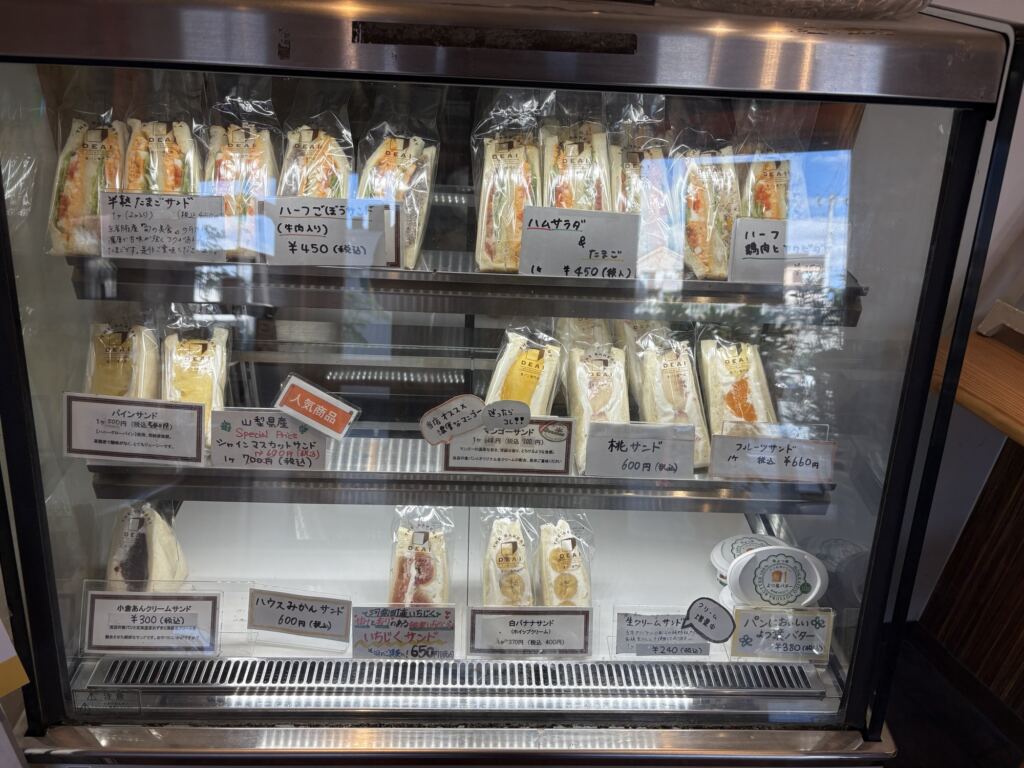 デアイザベーカリー 和泉店 クチコミ フルーツサンド